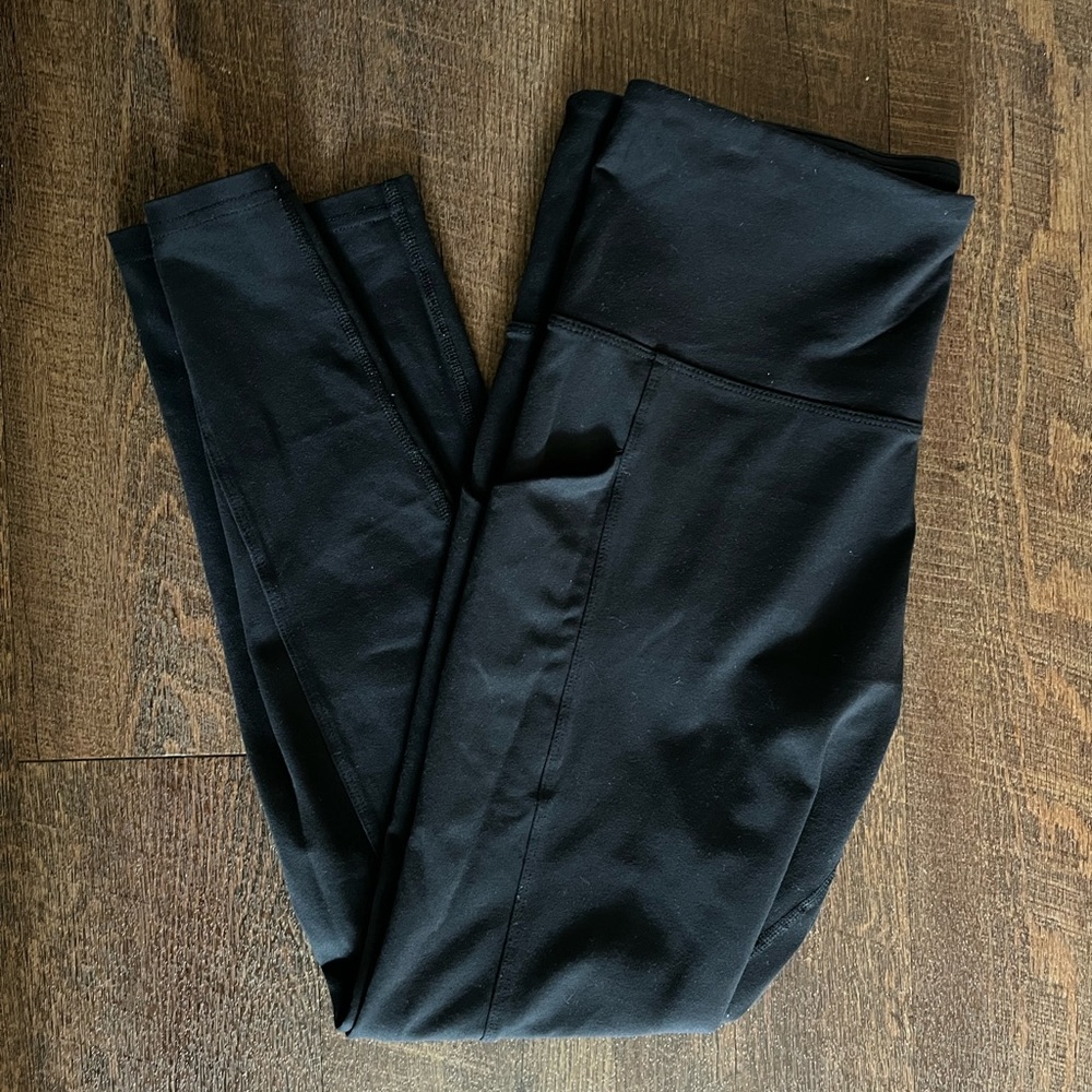 Black Leggings with side pockets